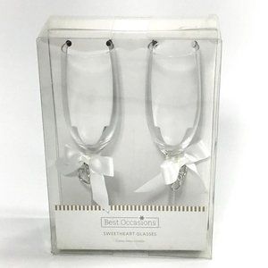 Best Occasions Sweetheart Glasses Flutes